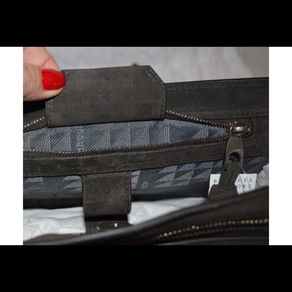 Proenza Schouler Pepe Grey suede PS1 medium shoulder bag. - Picture 6 of 7